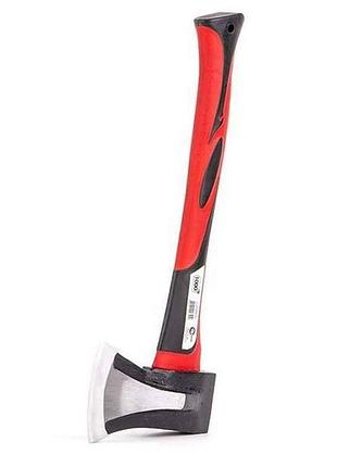 Колун кований 1000 г, ручка з фібергласу ht-0274 тм intertool