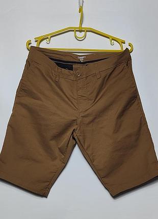 Чоловічі шорти carhartt vip чиноси коричневі розмір 33 мужские шорты кархарт  карго