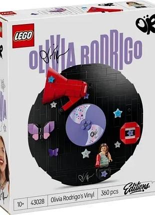 Конструктор lego editions вінiл олівії родріго 43028