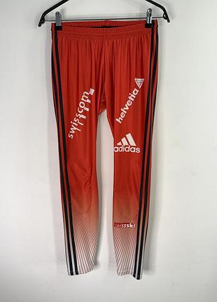 Adidas swiss-ski national team swisscom helvetia tights leggings mens 50 size
