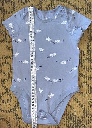 Боди ✈️ m&s 9-12 мес 2