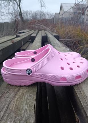 Crocs чоловічі рожеві, 45-ий розмір