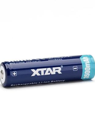 Акумулятор 18650 xtar 3500mah 3,6v li-ion