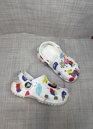 Оригинальные анатомические массажные шлепанцы кроксы сабо crocs