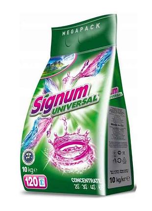 Стиральный порошок универс. 10,00кг тм signum