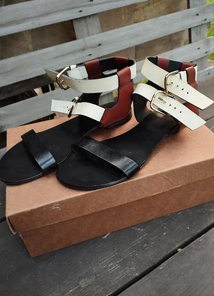 Сандалии женские натуральная кожа 
"minelli" італія