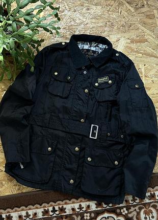 Barbour international куртка бомбер ветровка харингтон