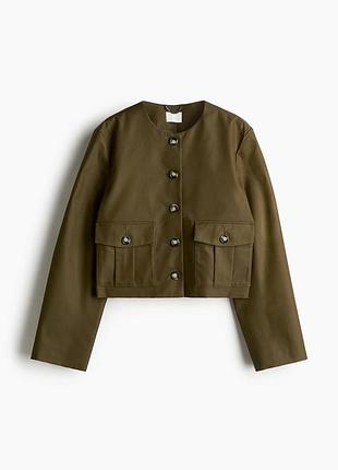 Жакет у стилі мілітарі від h&m