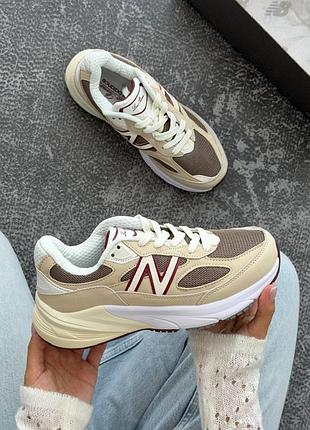 Кроссовки new balance 990v6 x loro piana