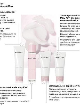 Набір догляду за обличчям 12+ mary kay