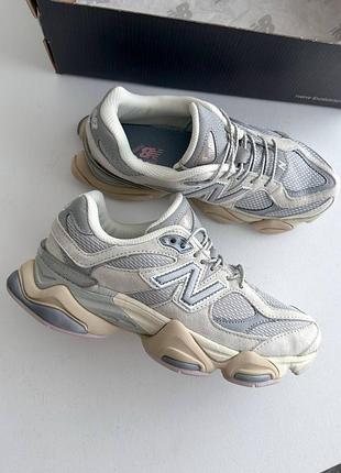 Кроссовки new balance 9060 grey lilac