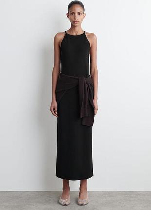 Платье женское cos contoured knitted midi dress / s