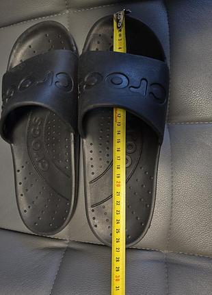 Crocs slide black 4