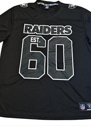 Футболка nfl raiders primark «est. 60» черная, размер m