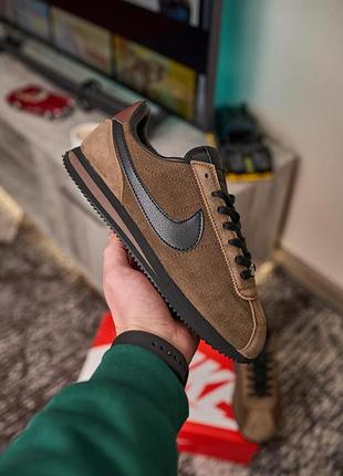 Nike cortez brown black