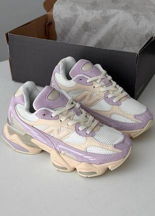 Кроссовки new balance 9060r pink lavender
