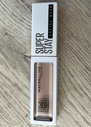 Стійкий консилер для обличчя (відтінок 10 fair/світлий) maybelline new york superstay 30h longwear liquid concealer 10 мл