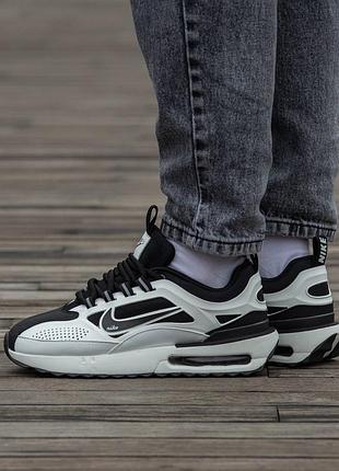 Кроссовки мужские, кроссовки женские, 1в1 люкс качество, кожа, nike air max dawn white black, inter-2182