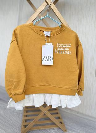 Zara світшот 4-5 років