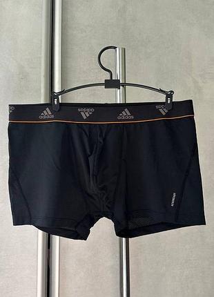 Дышащие трусы боксеры от бренда adidas с перфорацией