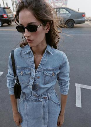 Оригинальное атласное платье с кружевом из новой коллекции zara woman original.