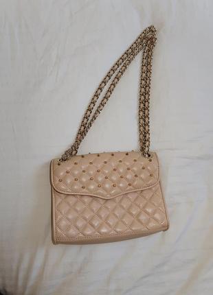 Сумка з натуральної шкіри rebeccaminkoff