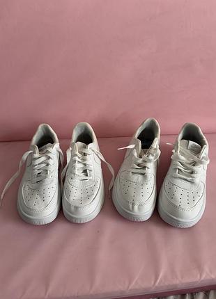 Класичні білі низькі кросівки nike air force 1 low