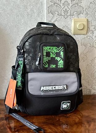Шкільний ортопедичний рюкзак yes s-104 minecraft unique