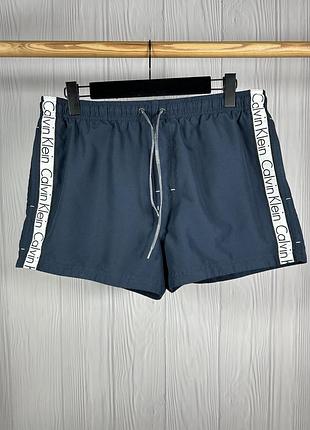 Calvin klein swimwear шорти плавки з лампасами оригінал розмір l