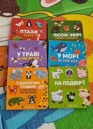 Комплект картонных книжек