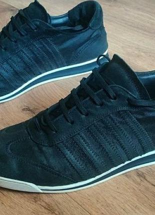 44 / dsquared2 / sneakers / black / italy / кроссовки / сникеры / кожаные кроссовки / dsquared 2 / винтаж / винтажные / италия /