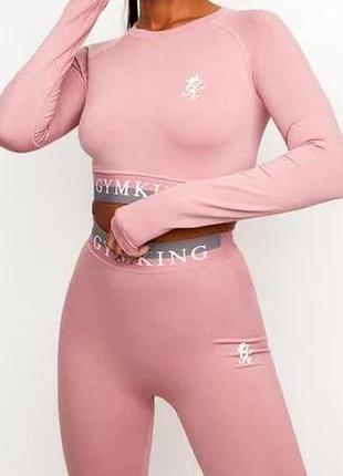 Спортивний кроп-топ від gymking розмір s кофта