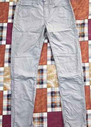 Брендовые брюки чинос levi's 522