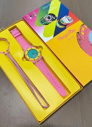 Карманные часы audemars piguet x swatch royal pop otg roz ssx03j100n