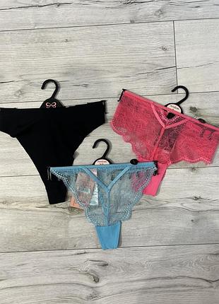 Комплект трусиків жіночих hunkemoller,труси жіночі,трусы женские,спідня жіноча білизна,женское нижнее белье,труси великих розмірів,труси xxl,xxxl