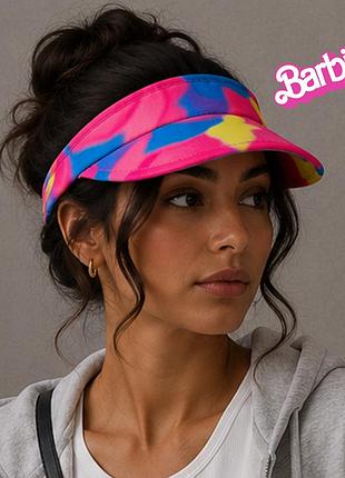 Нова кольорова кепка коризок тай дай  barbie primark