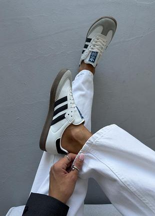 Adidas samba white/black 2
