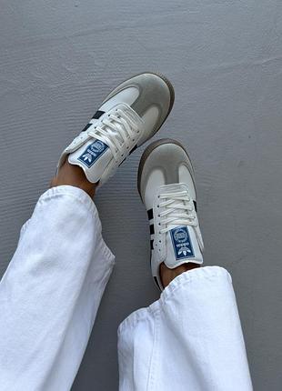 Adidas samba white/black 3