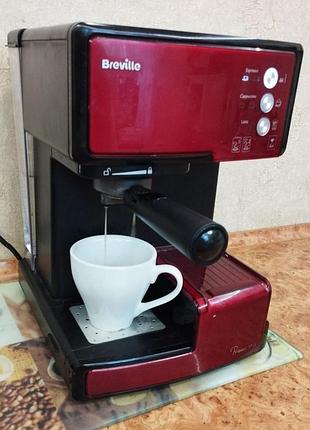Ріжкова кавоварка breville prima latte. без капучинатора