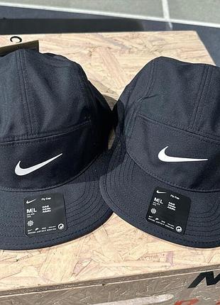 Кепка nike running dri fit чорна нова унісекс