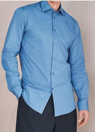Чоловіча сорочка calvin klein slim fit (non iron)
розмір s