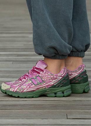 Кросівки чоловічі, кросівки жіночі, 1в1 люкс якість, шкіра, new balance 1906r x jack harlow, inter-2238