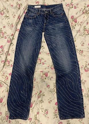 Жіночі джинси zara сині розмір 34 (xs)