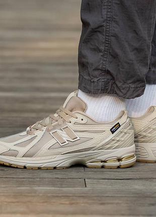 Кросівки чоловічі, кросівки жіночі, 1в1 люкс якість, шкіра, new balance 1906 r x cordura "desert tan", inter-1374