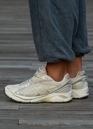 Кросівки чоловічі, кросівки жіночі, 1в1 люкс якість, шкіра, asics gt 2160 beige yellow, inter-2272