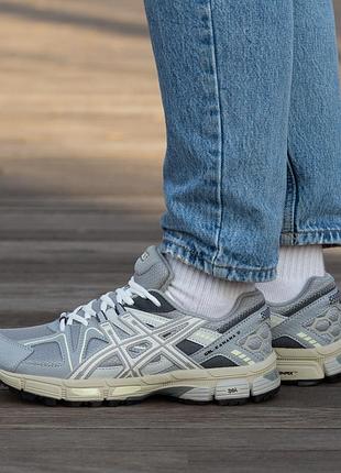 Кроссовки мужские, кроссовки женские, 1в1 люкс качество, кожа, asics gel-kahana 8 sweet grey, inter-1663