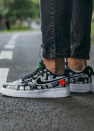 Кроссовки мужские, кроссовки женские, 1в1 люкс качество, кожа, nike air force 1 world, inter-531