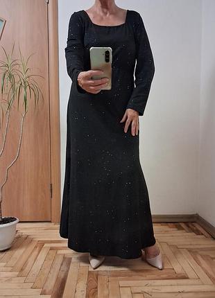Shein класне трикотажне плаття в підлогу розмір 14-16