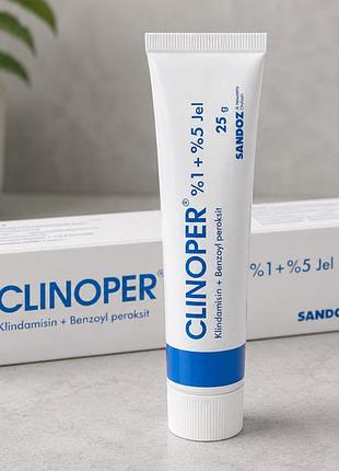 C l i n o p e r  jel 25 g ( знижка ) 05. 26 ( термін )