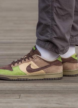 Кроссовки мужские, кроссовки женские, 1в1 люкс качество, кожа, nike dunk alloha, inter-1586
